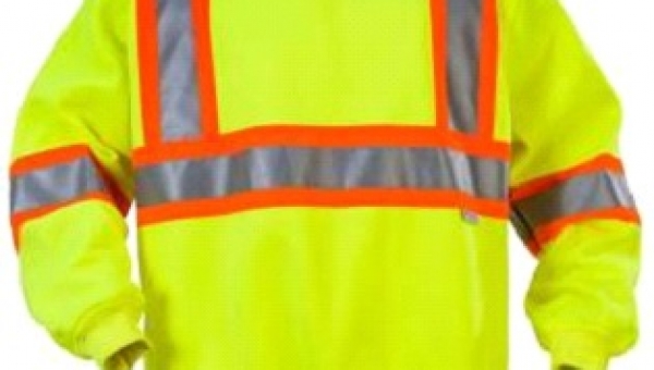High Visibility Crew Neck Sweatshirt